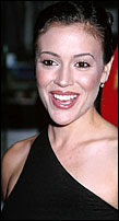 FORELSKET: "Heksen" Alyssa Milano har falt for eksforloveden Scott Wolf